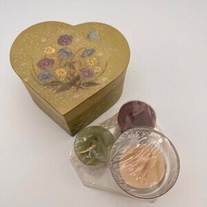 LANG Votive Candles Gift Box Set Vanilla Melon Lilac Country Cottage Core